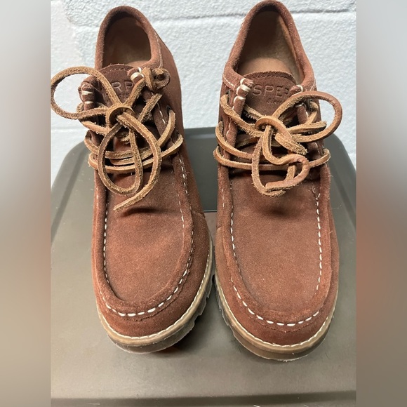 Sperry | Shoes | Sperry Topsider Womens Stella Keel Bootie Tan 7 - Picture 6 of 7